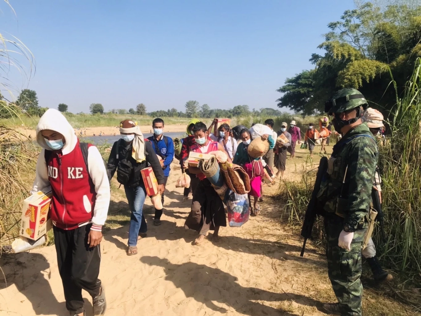 การสู้รบ"ทหารเมียนมา-กระเหรี่ยง"ยืดเยื้อ