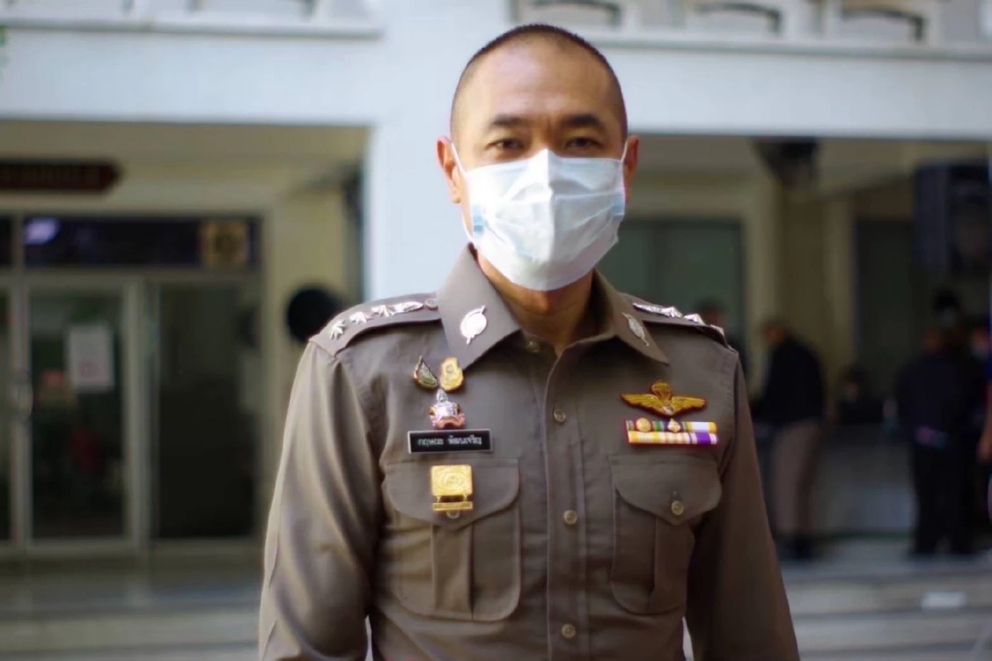  พ.ต.อ.กฤษณะ พัฒนเจริญ รองโฆษกสำนักงานตำรวจแห่งชาติ 