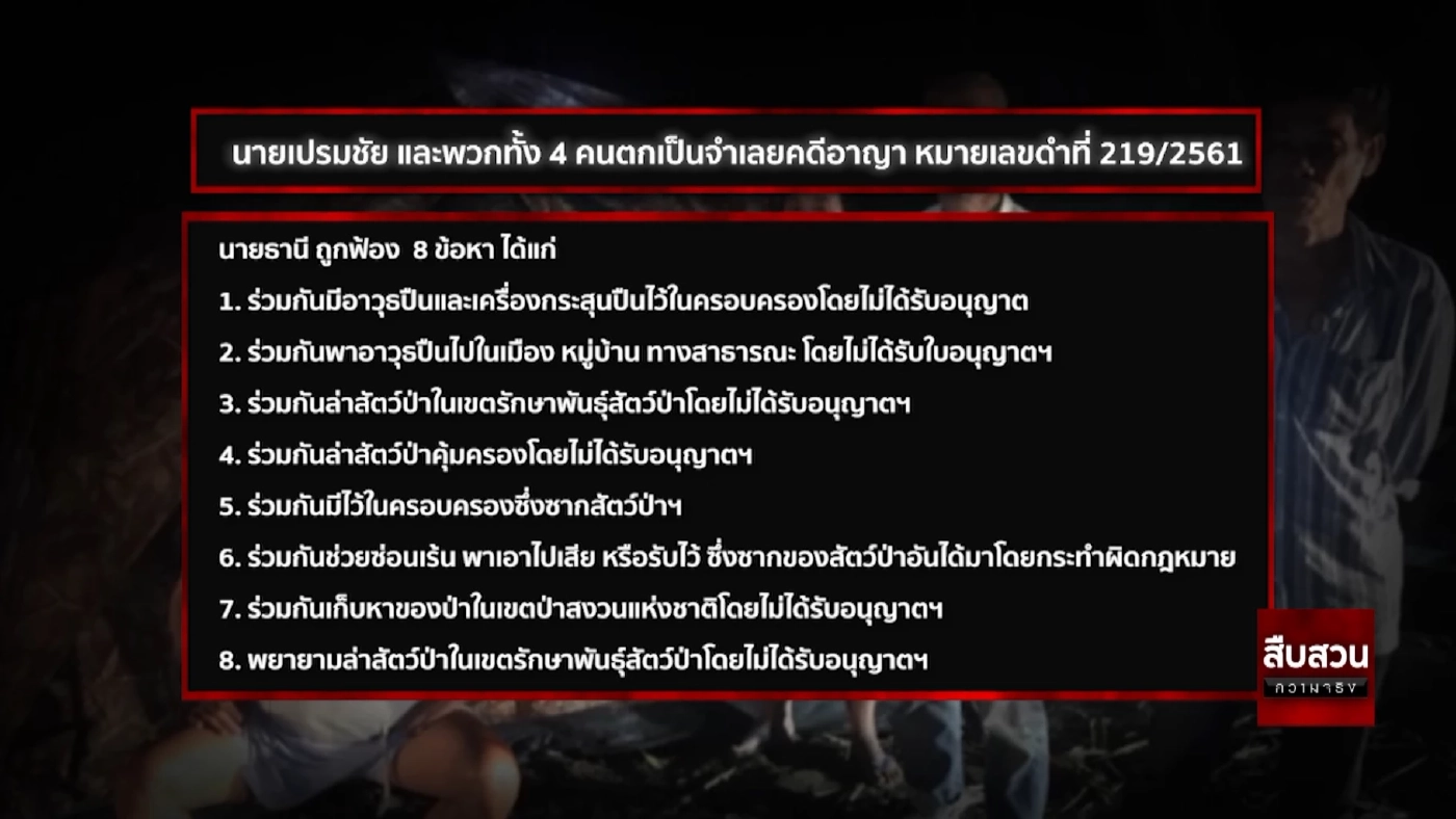 ลุ้นศาลฎีกาตัดสินคดีเสือดำ บทสรุปเจ้าสัว"เปรมชัย"ล่าสัตว์ป่า