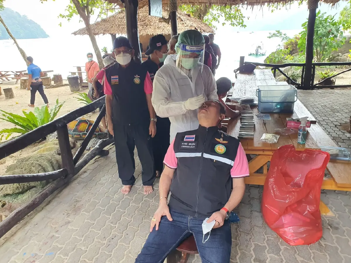 ตรวจโควิด ชาวมอแกน รอบสาม 297 คน ผลเป็นลบทั้งหมด งดกิจกรรมท่องเที่ยวถึง 7 ธ.ค.