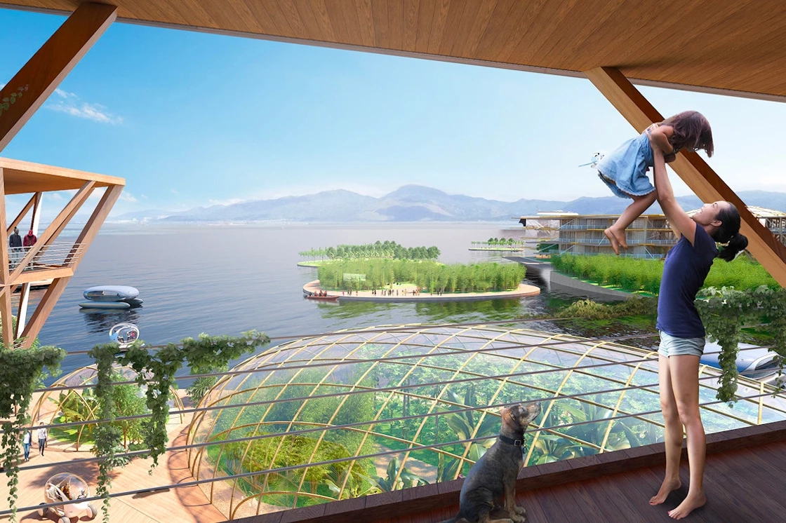 เมืองลอยน้ำแห่งแรกของโลกจะเริ่มสร้างที่เกาหลีใต้ คาดสร้างเสร็จปี 2025