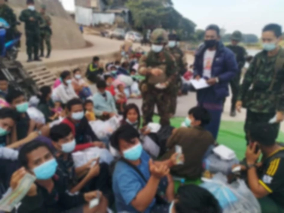 "รัฐบาลเมียนมา" ปะทะ "กะเหรี่ยงเคเอ็นยู" ผู้ลี้ภัยทะลักเข้าไทย 2 พันคน