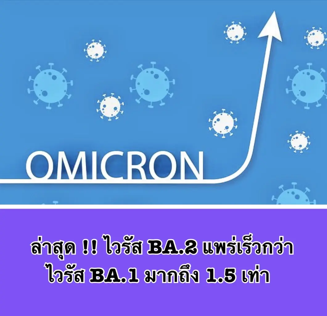 หมอเฉลิมชัย เผย "โอมิครอน BA2." แพร่กระจายแล้ว 54 ประเทศ