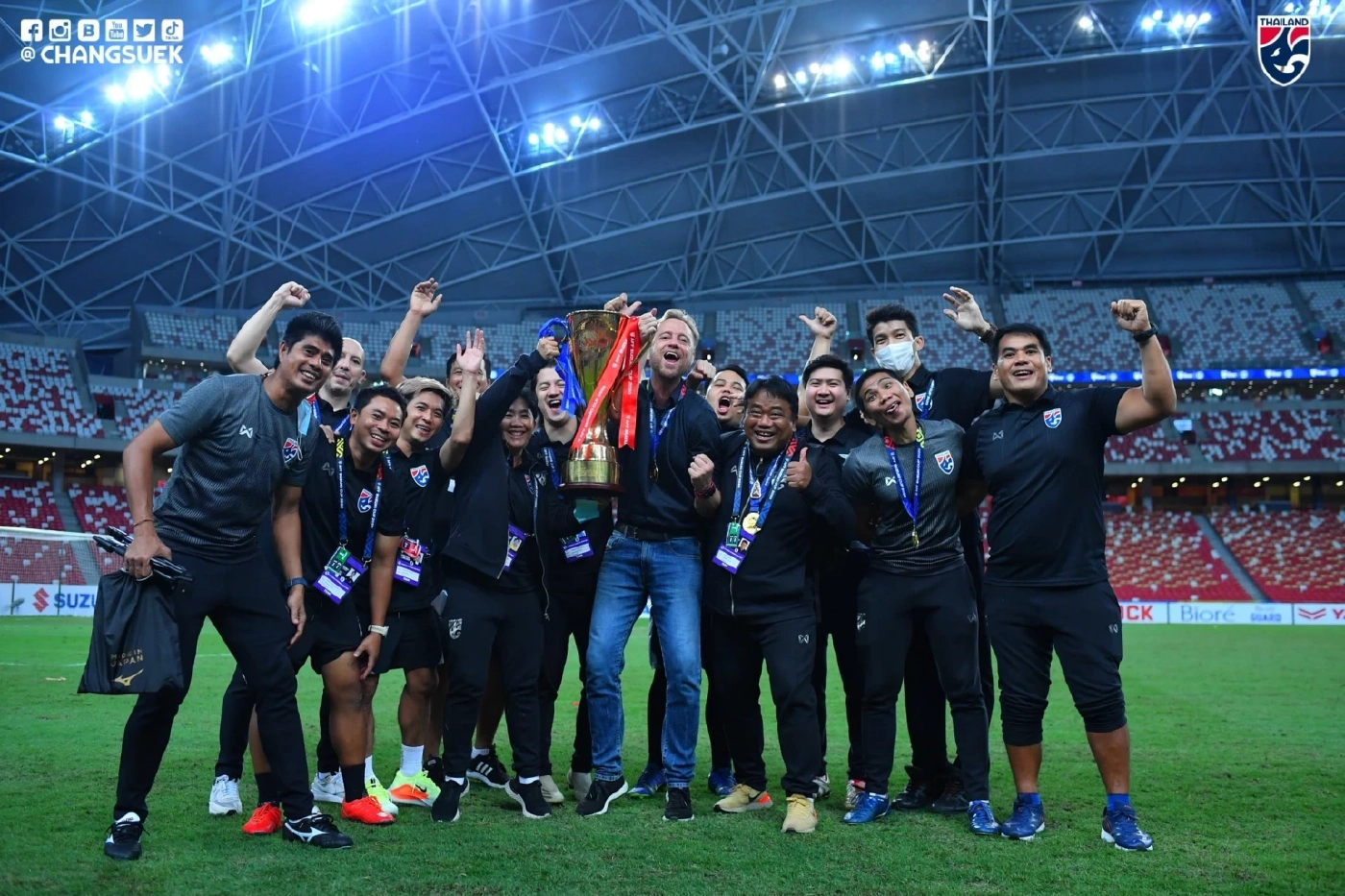 สื่ออินโดฯ ชื่นชมผลงาน "มาดามแป้ง" พาทีมช้างศึกคว้าแชมป์ซูซูกิคัพ