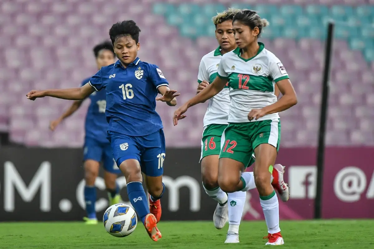 "กัญญาณัฐ" ซัดแฮตทริกพาไทยอัดอินโด4-0ศึกชิงแชมป์เอเชีย