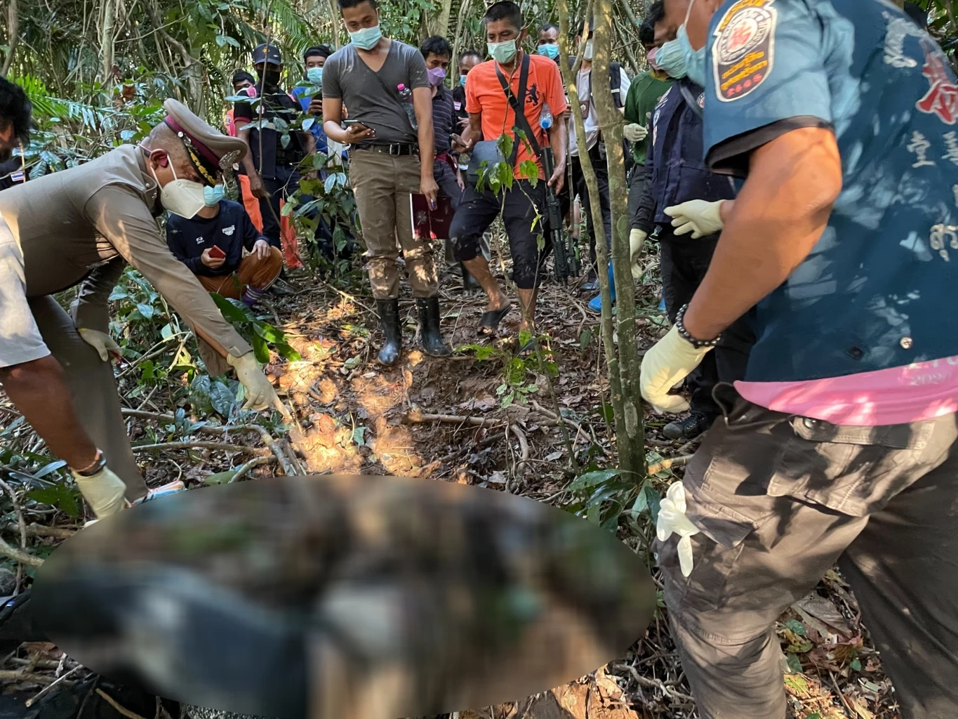 ช้างป่ายกโขลงรุมเหยียบชาวบ้านเสียชีวิต