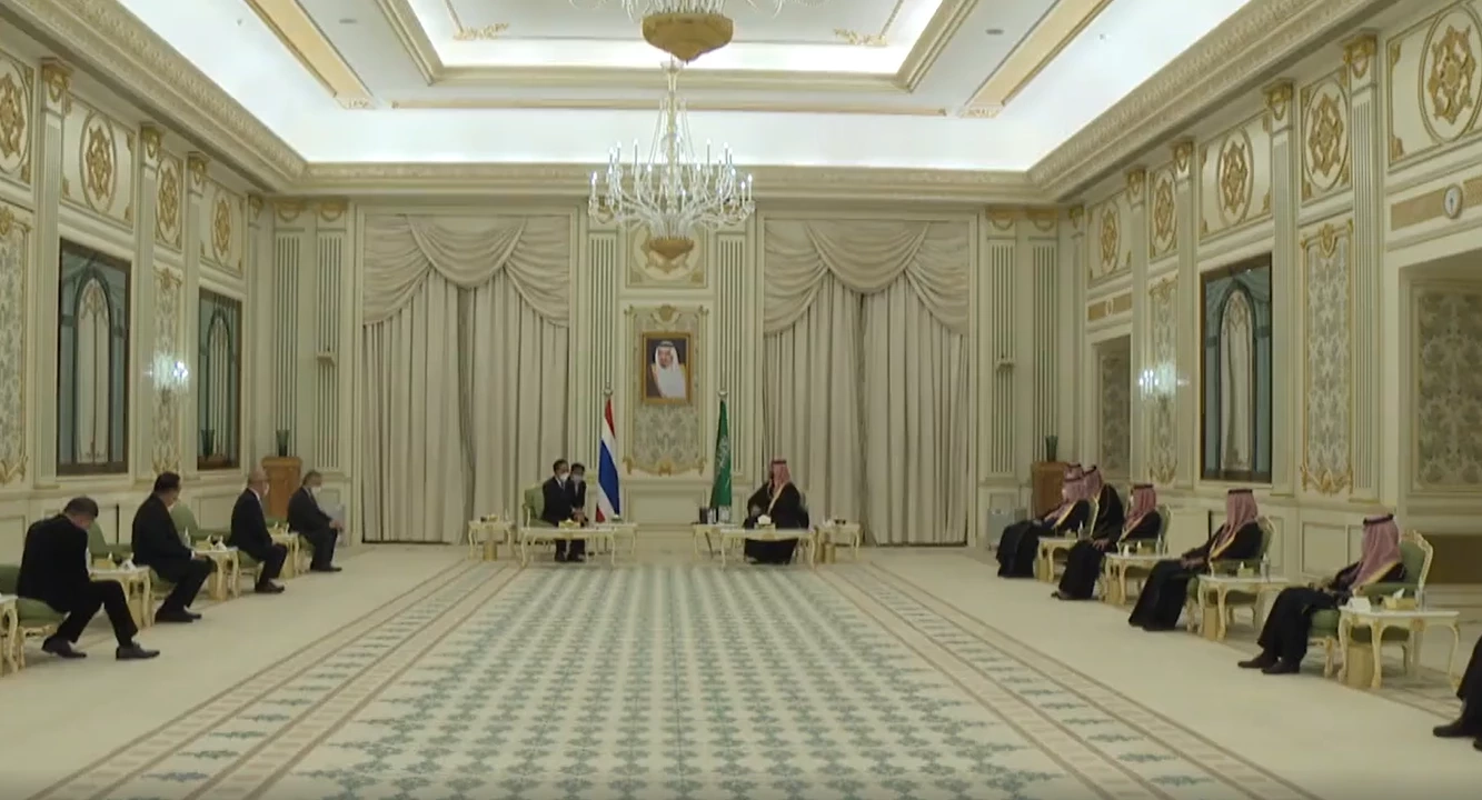 นายกฯ ถึงซาอุฯ เข้าเฝ้ามกุฎราชกุมาร พร้อมเจรจาฟื้นสัมพันธ์ในทุกระดับ