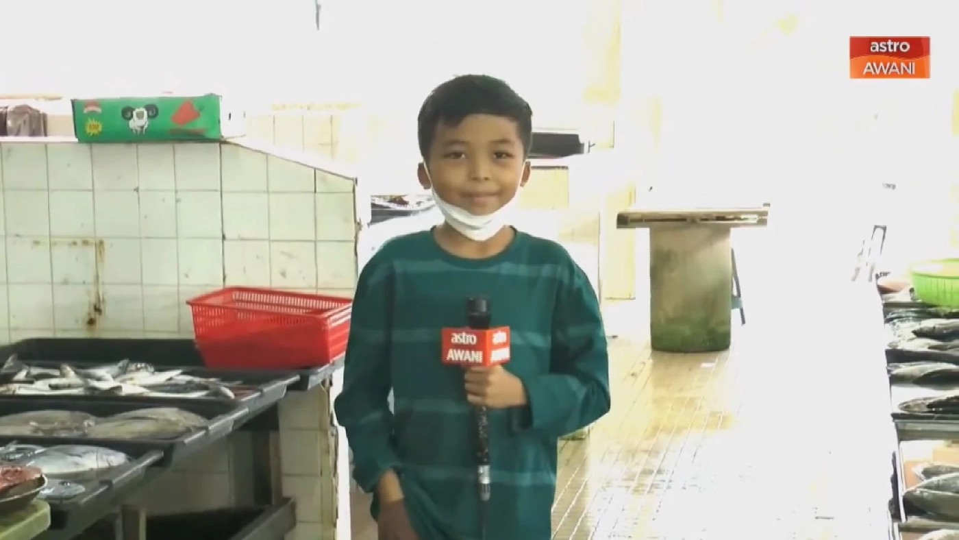 เด็กมาเลย์ เดบิวต์เป็นนักข่าวในวัย 12 ขวบ