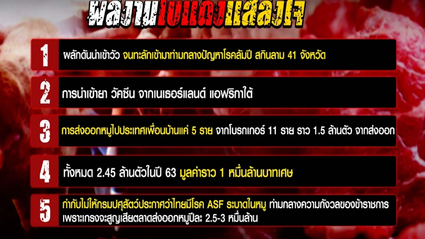 เปิดขบวนการ "โม่ง ป." หากินกับราคาหมูแพง