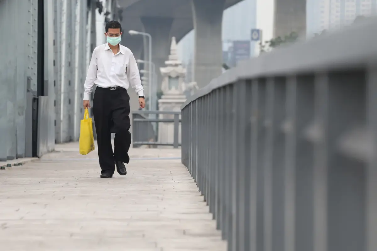 กทม. PM2.5 เกินค่ามาตรฐาน 40 พื้นที่ เตือนประชาชนระวังสุขภาพ