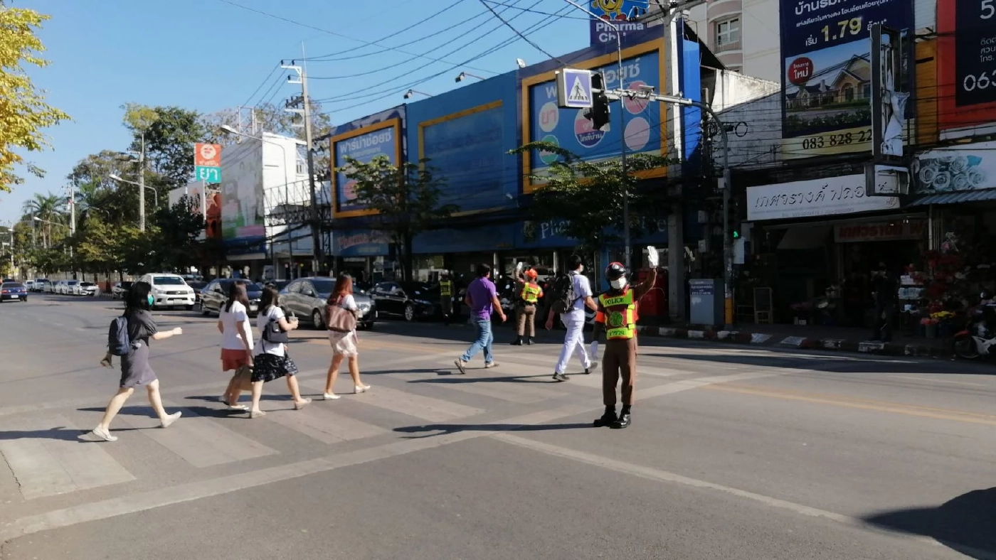 เชียงใหม่คุมเข้มทางม้าลายเน้นวินัยจราจรหวั่นซ้ำรอย “หมอกระต่าย”