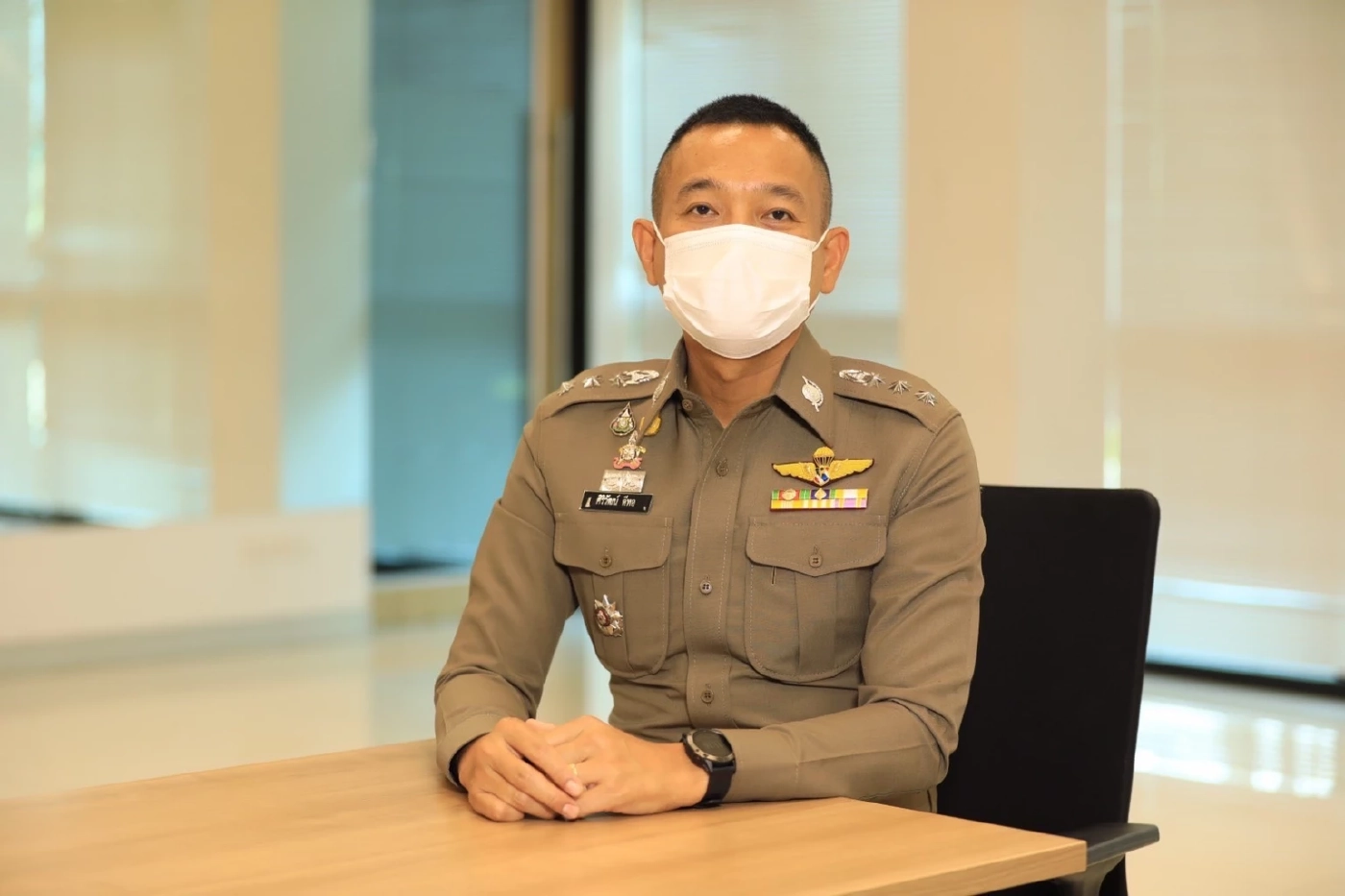 พ.ต.อ.ศิริวัฒน์ ดีพอ รองผู้บังคับการปราบปรามอาชญากรรมทางเทคโนโลยี