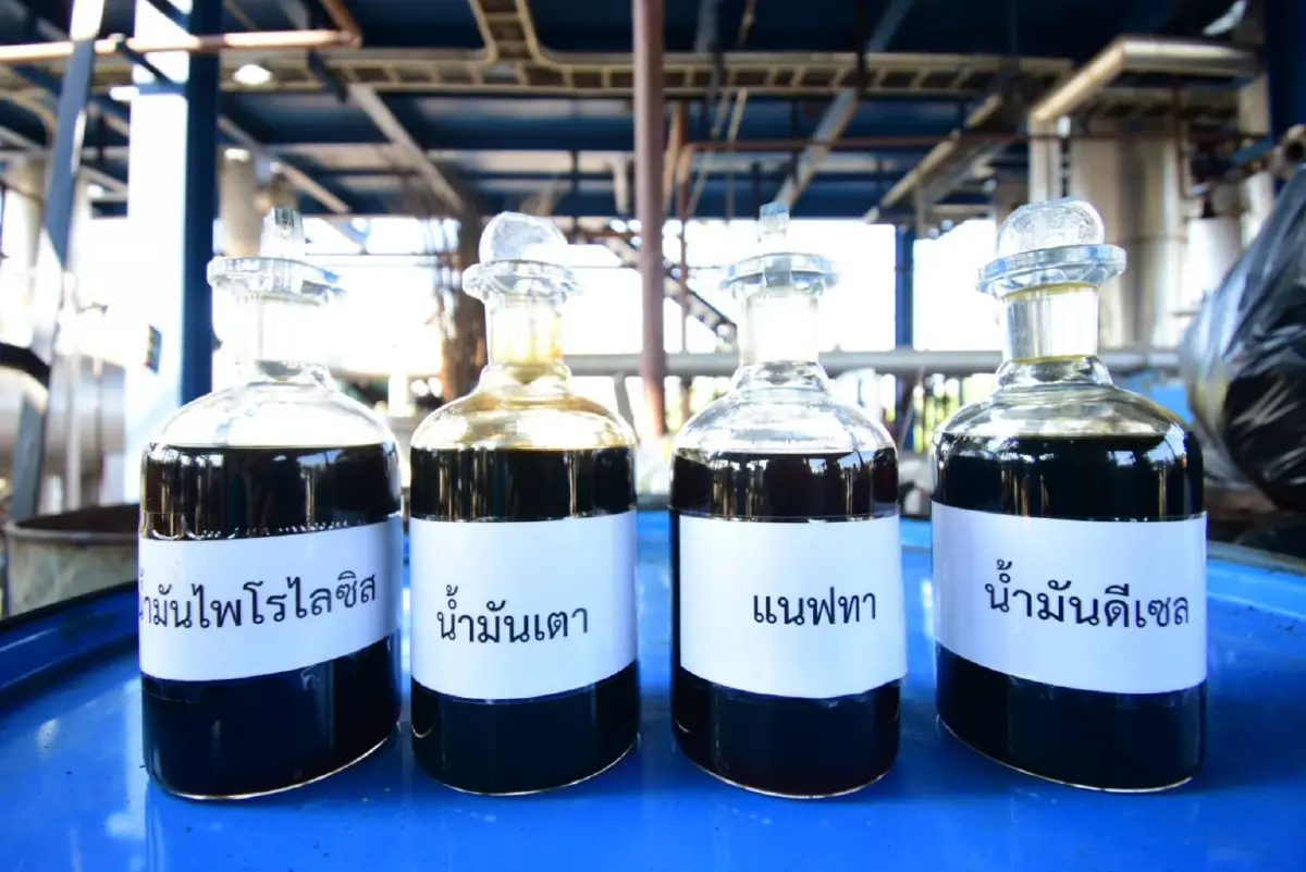 วช.- มทส. แปรรูปขยะพลาสติกเป็นน้ำมัน ขับเคลื่อนเศรษฐกิจหมุนเวียน