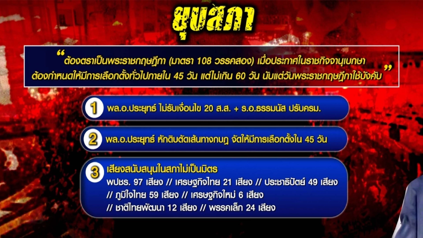 คะแนนเสียงปริ่มน้ำรัฐบาล "เสี่ยงรอบด้าน"