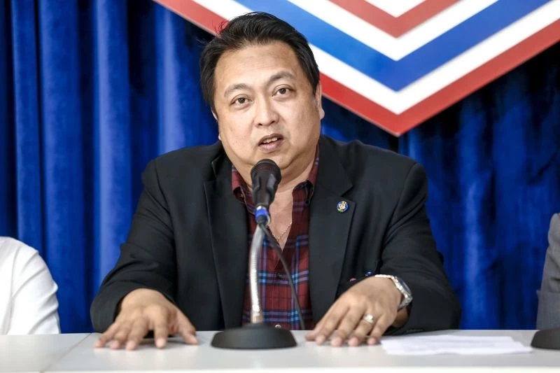 นายสุชาติ​ ชมกลิ่น​ รมว.แรงงาน และกรรมการบริหารพรรคพลังประชารัฐ