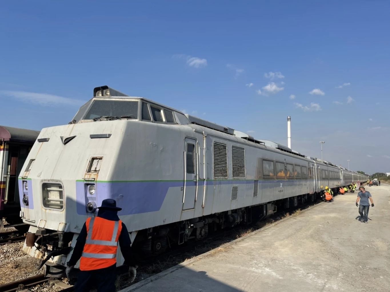 รถไฟ KIHA 183 จากญี่ปุ่น ลงรางเรียบร้อย กลางปีทดลองใช้ในเส้นทางท่องเที่ยว 