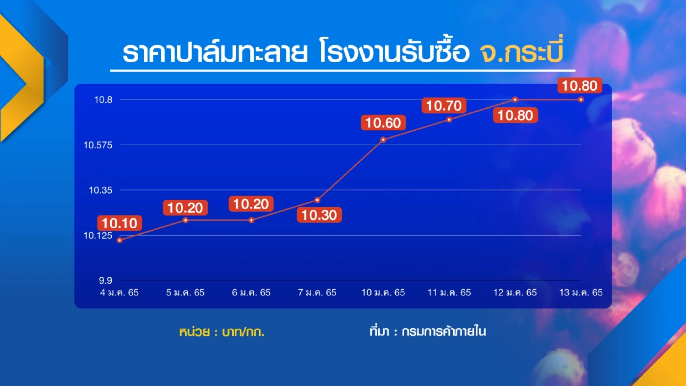 น้ำมันปาล์มราคาพุ่ง! จี้รัฐเร่งตรึง