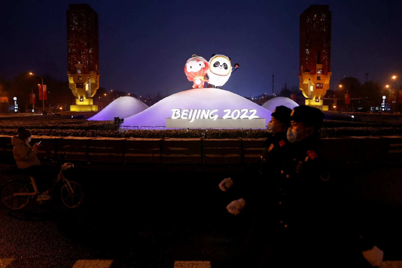 จีนจัดซ้อมพิธีเปิดโอลิมปิกฤดูหนาว 2022