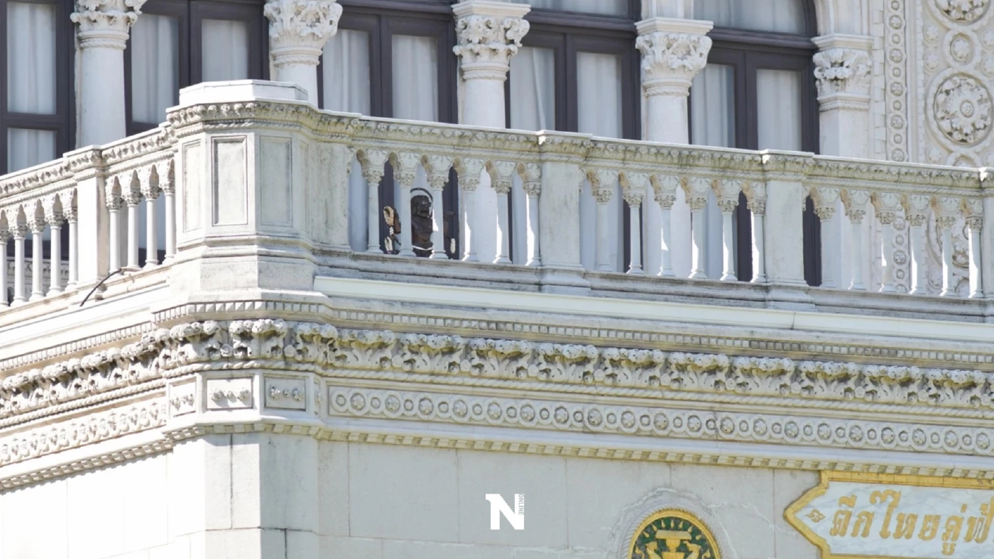 เผยความหมาย “รูปปั้นนรสิงห์" บนดาดฟ้าตึกไทยคู่ฟ้า