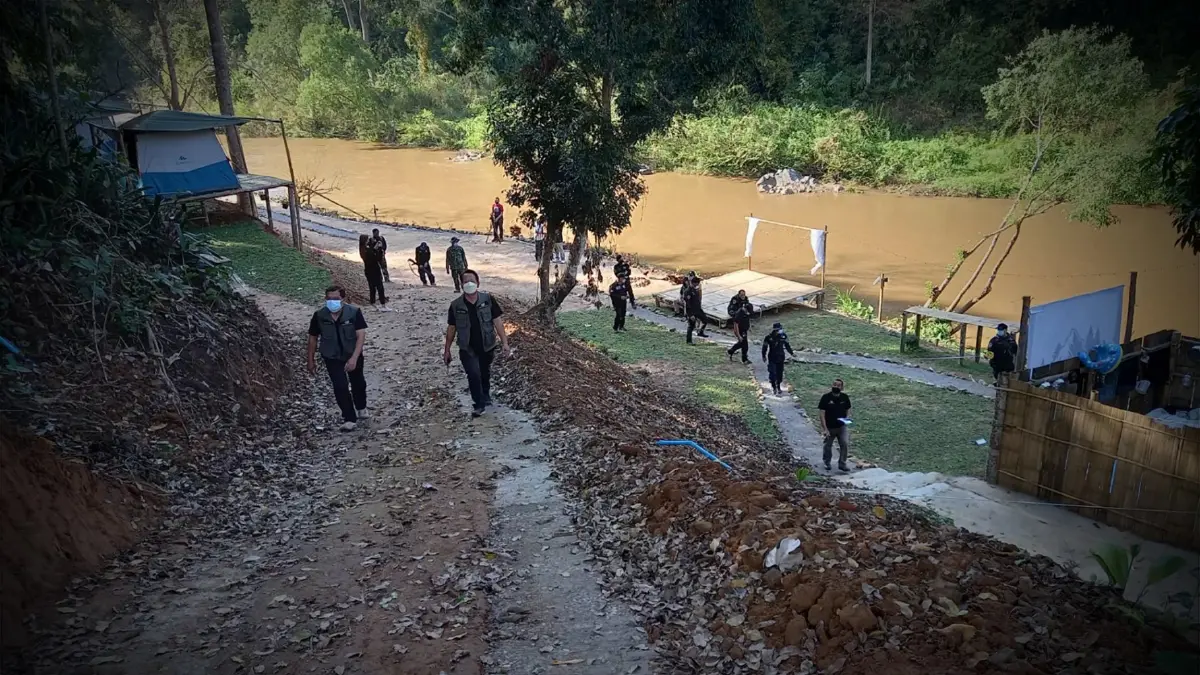 กอ.รมน. ผนึก พยัคฆ์ไพร ลุยตรวจ "Waterway camp" รุกป่าสงวนฯ แม่แตง