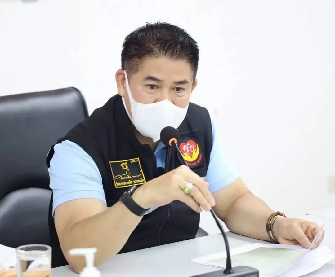ร.อ.ธรรมนัส พรหมเผ่า​ ส.ส.พะเยา อดีตเลขาธิการพรรคพลังประชารัฐ 