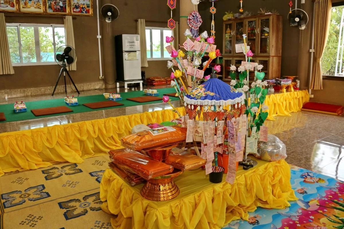 สมาคมชาวฉะเชิงเทรา จัดทอดผ้าป่าเงินล้านสร้างศาลาการเปรียญวัดดอนน้อย