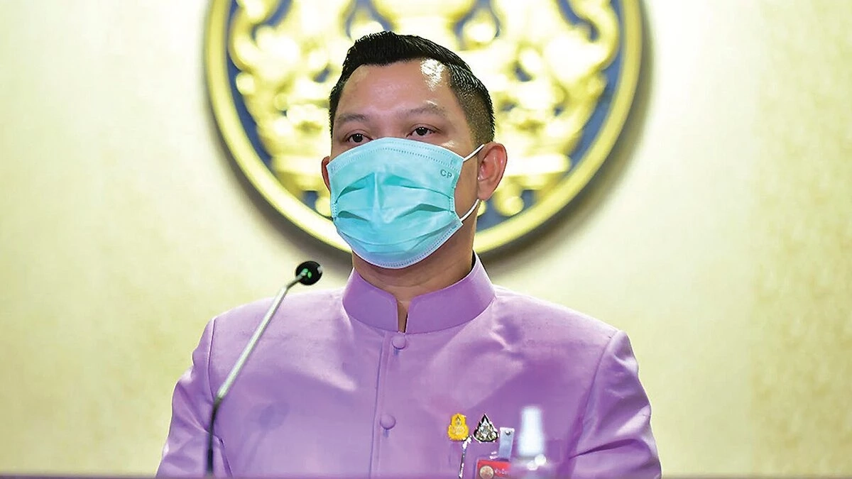 นายธนกร วังบุญคงชนะ โฆษกประจำสำนักนายกรัฐมนตรี