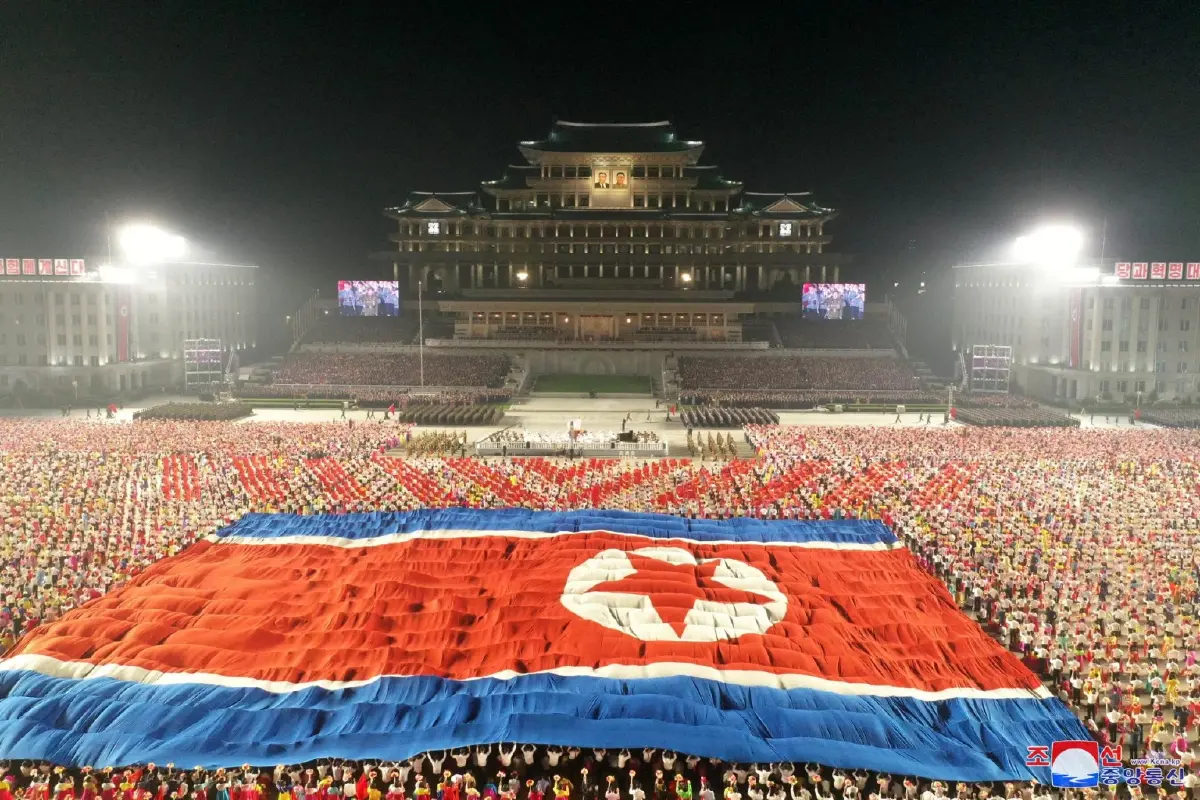 กราฟฟิตี้ภาพเดียวเสียวทั้งกรุงเปียงยาง