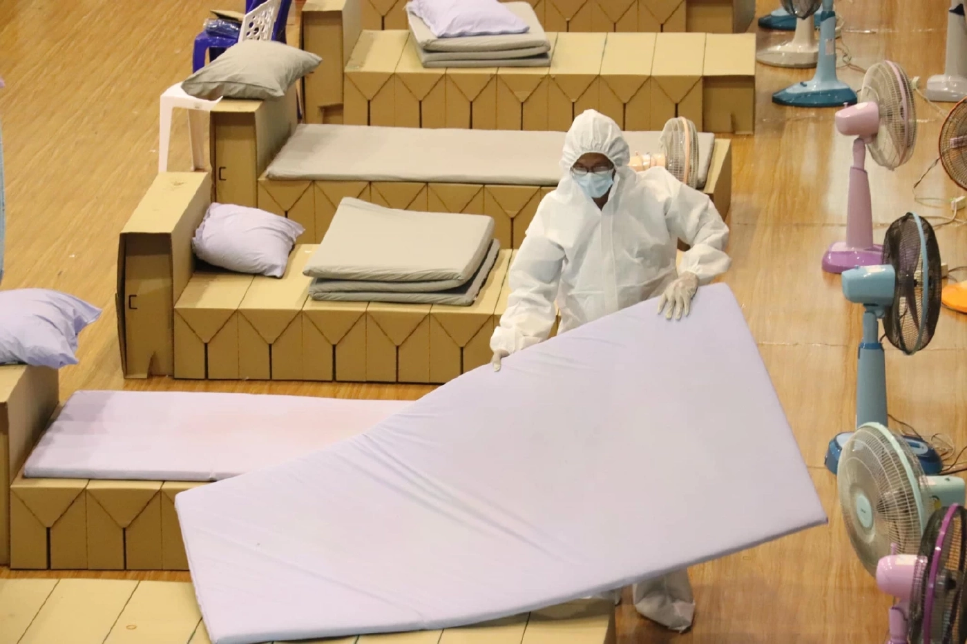 บางเขน เตรียมความพร้อมเปิดศูนย์พักคอยโควิดระลอกใหม่