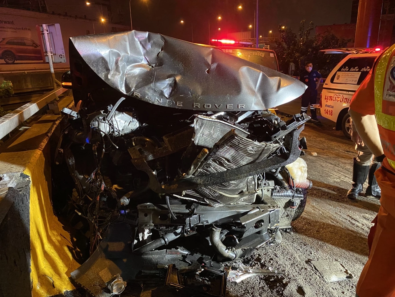 “หนุ่มนามสกุลเดียวเจ้าของห้างดัง” ซิ่งชนคนงานดับ ตร.ยัน แอลกอฮอล์ไม่เกิน