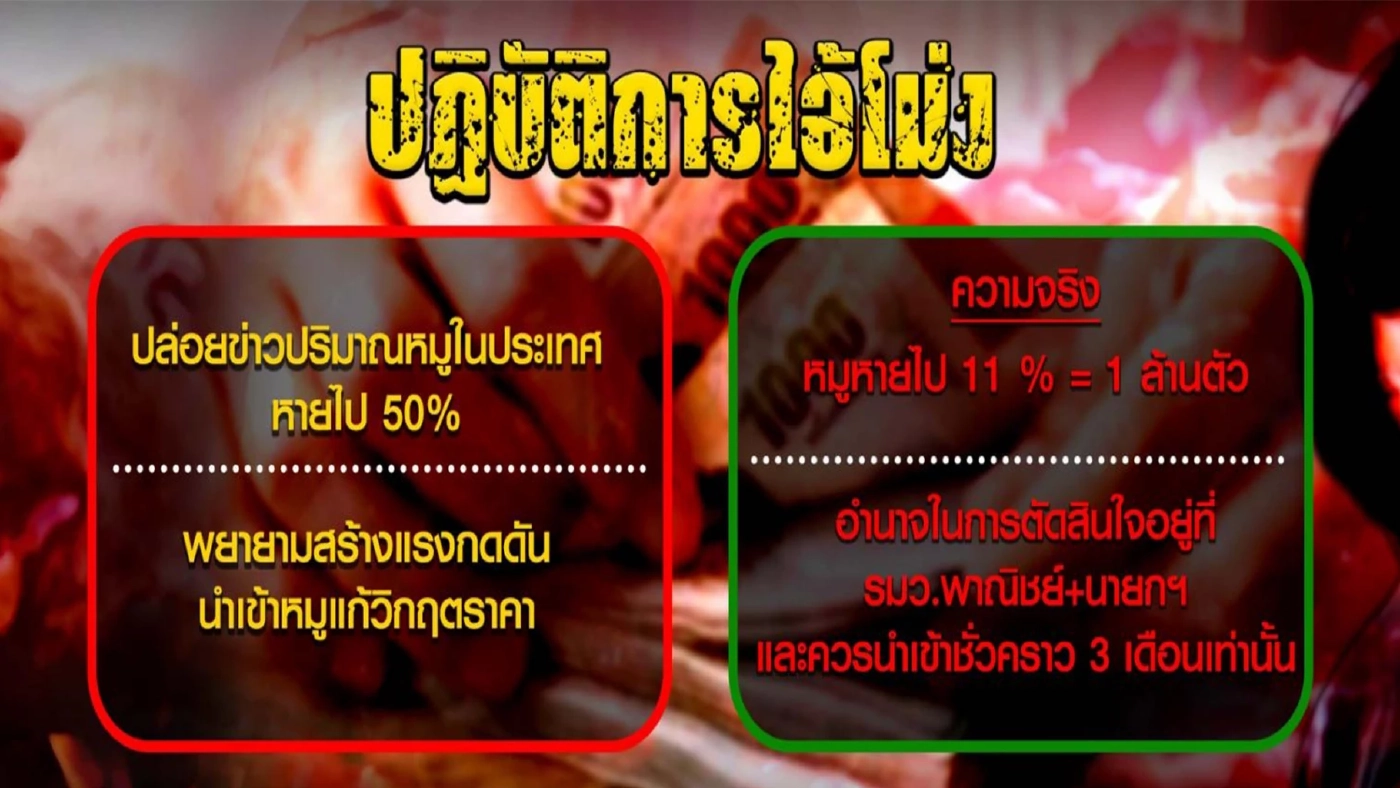 ล่ากระบวนการสมคบคิด "ไอ้โม่งกินหมู2"