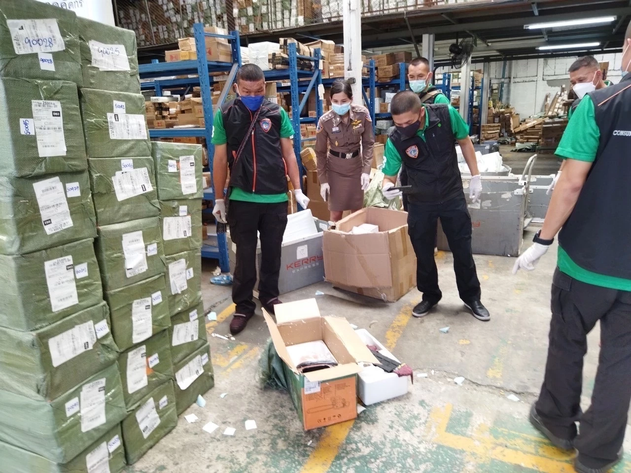 บก.ปคบ.ปูพรมระดมกวาดล้างเครื่องใช้ไฟฟ้า ของเล่นเด็ก สินค้าไม่มี มอก.