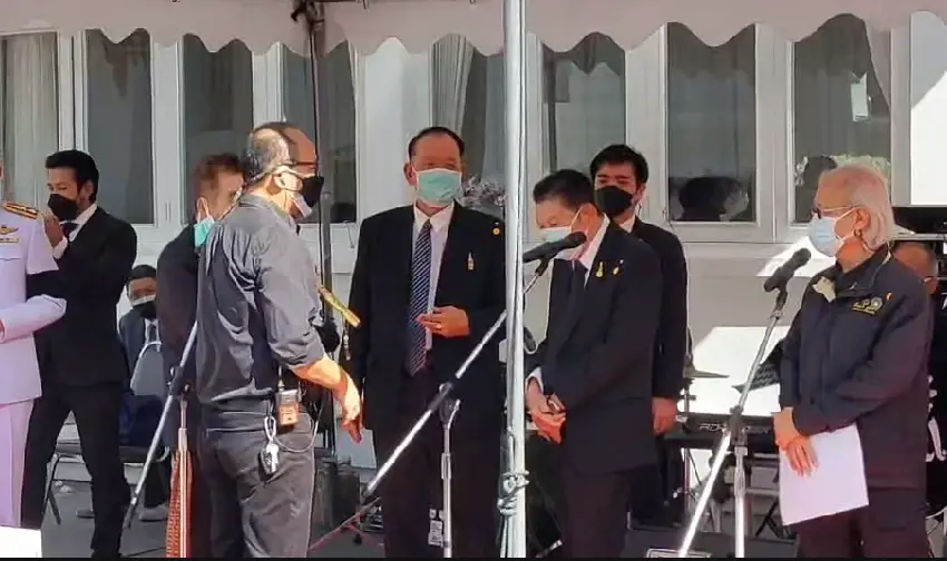 พิธีพระราชทานเพลิงศพ "ครูชาลี อินทรวิจิตร" ศิลปินแห่งชาติวันนี้