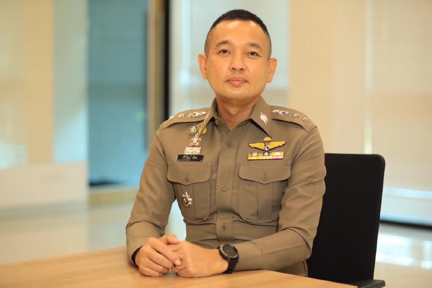 พ.ต.อ.ศิริวัฒน์ ดีพอ รองผู้บังคับการปราบปรามอาชญากรรมทางเทคโนโลยี