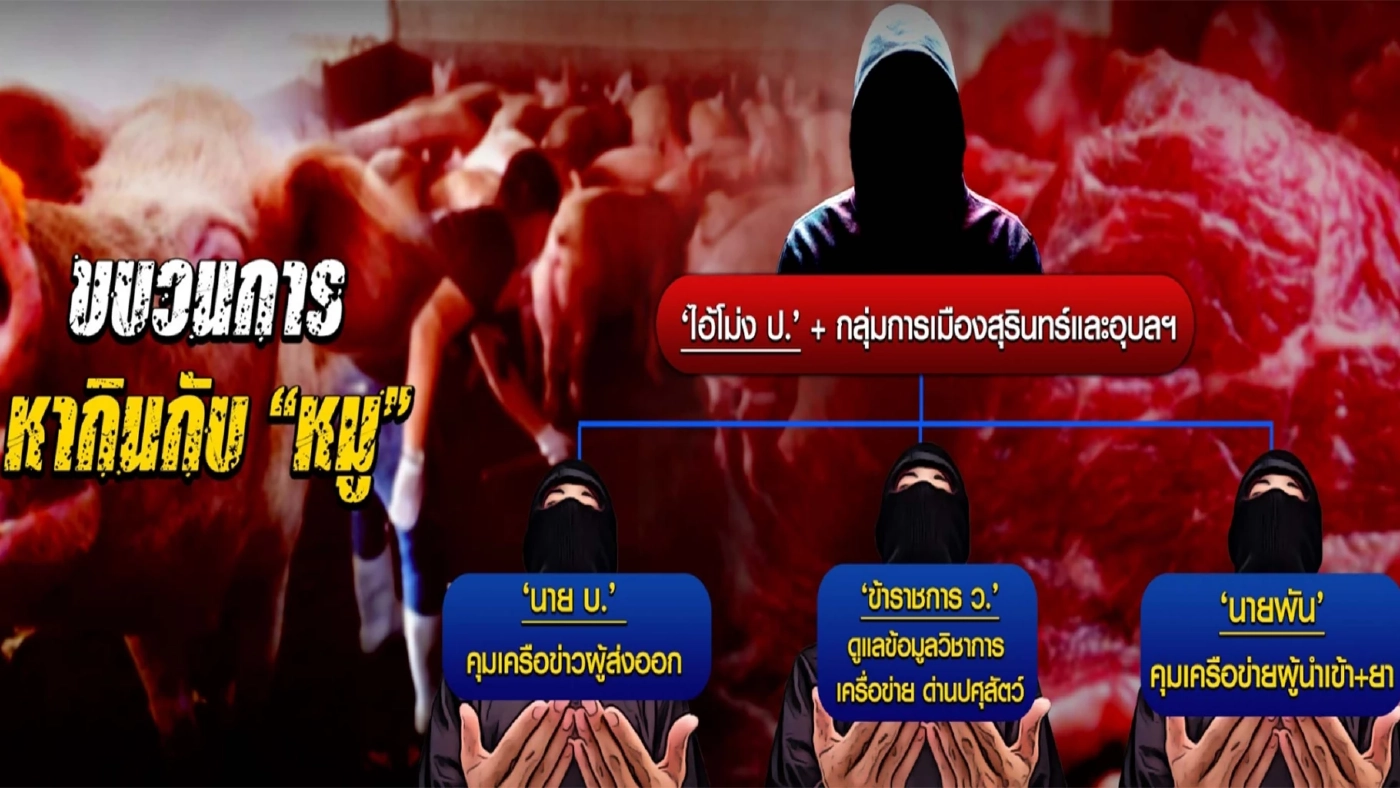 ล่ากระบวนการสมคบคิด "ไอ้โม่งกินหมู2"