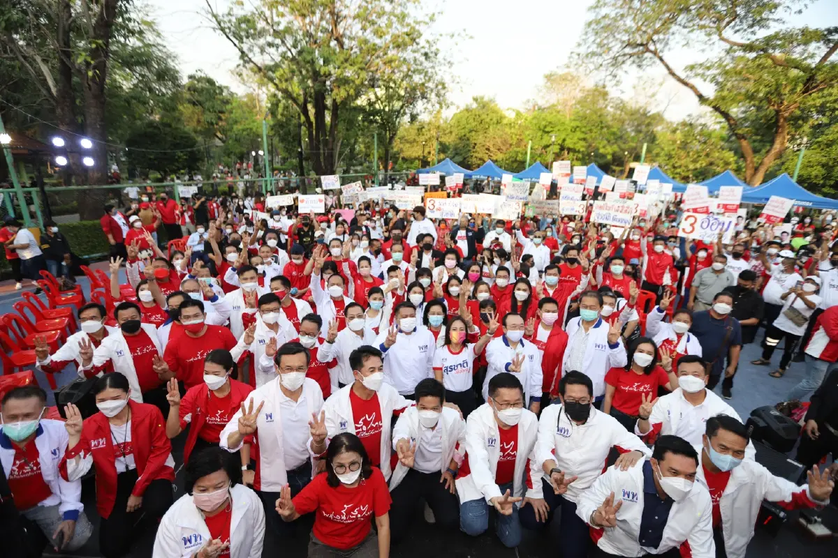 "เพื่อไทย” ปราศรัยใหญ่เลือกตั้งซ่อมหลักสี่ "ชลน่าน" หวังชนะแบบถล่มทลาย
