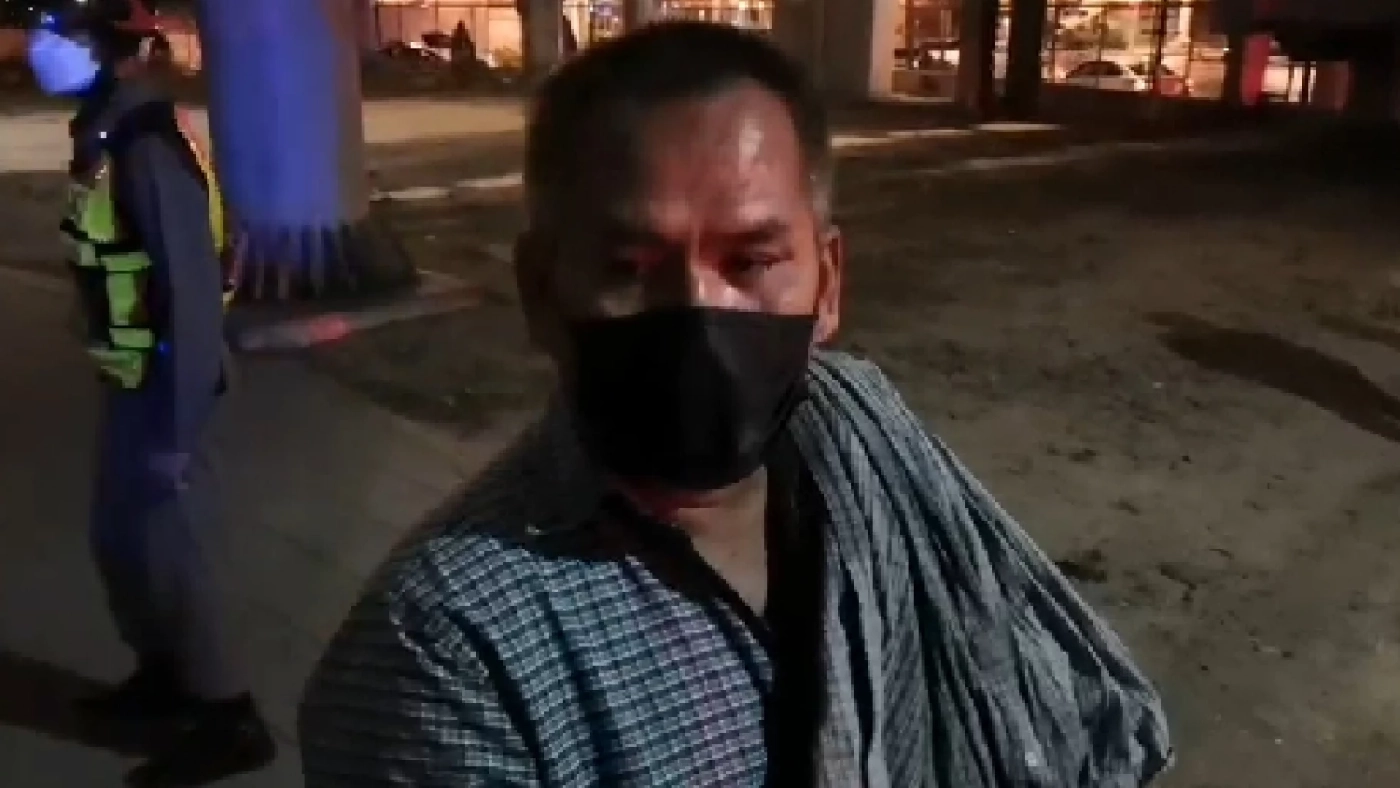 นายสุชาติ สงวนสัตย์ คนขับรถบรรทุกพ่วง 