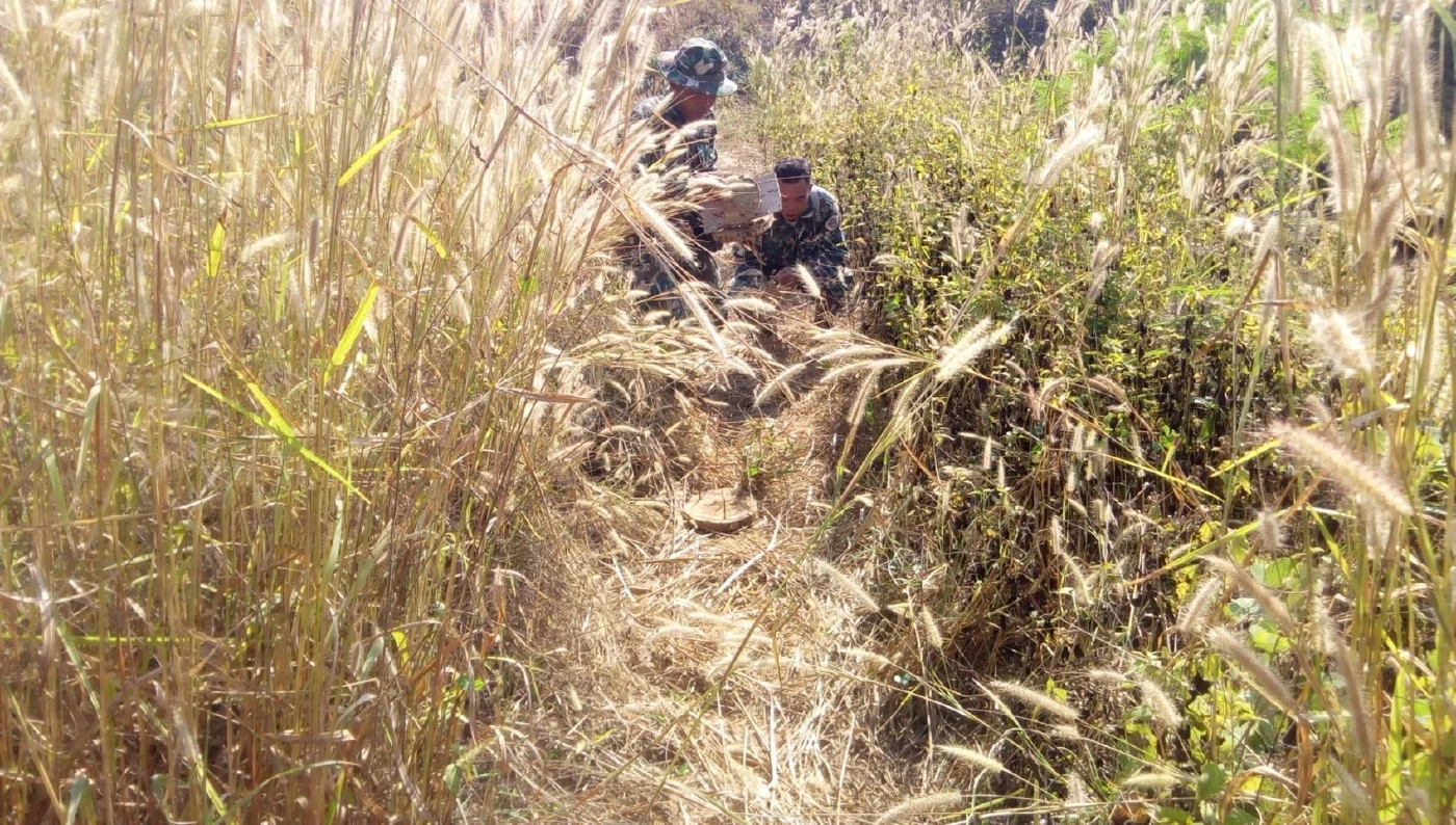 จนท.ลาดตระเวน พบกับดักช้างกว่า 70 อัน นำหลักฐานเข้าแจ้งความ