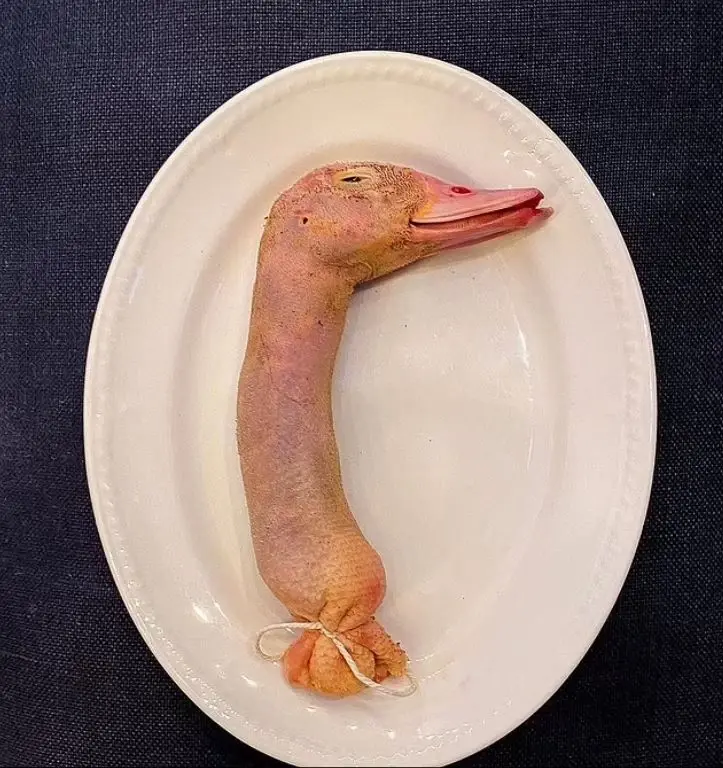 คอเป็ดยัดไส้ อาหารระดับไฮเอนด์ ในอังกฤษ