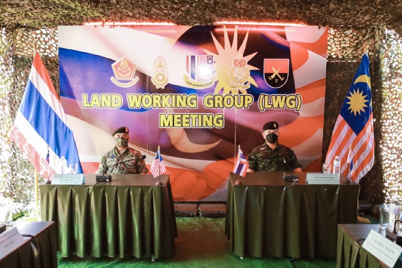 ทหารไทย-มาเลเซีย ร่วมตรวจฐานปฏิบัติการร่วมเพื่อความมั่นคงทั้งสองชาติ