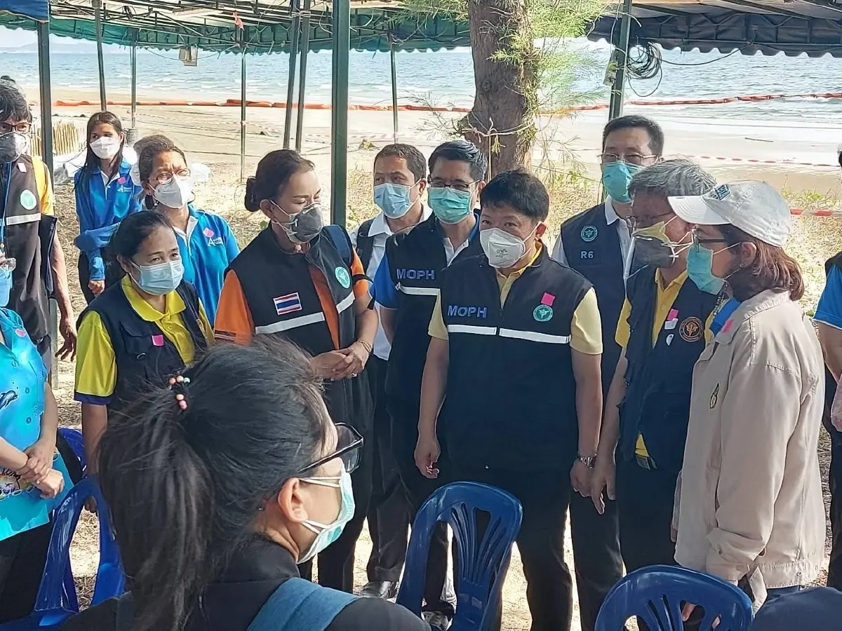 กรมอนามัย เตือนระวัง ซากน้ำมันดิบอันตรายส่งผลเฉียบพลัน-เรื้อรัง