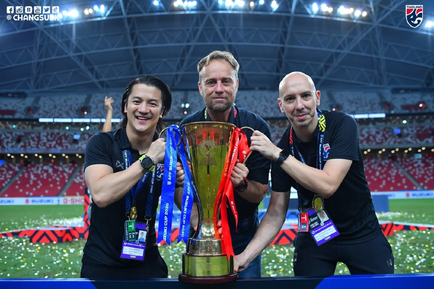 สื่ออินโดฯ ชื่นชมผลงาน "มาดามแป้ง" พาทีมช้างศึกคว้าแชมป์ซูซูกิคัพ