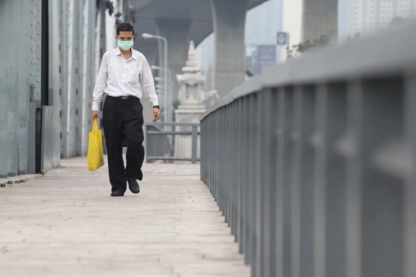 ศูนย์แก้ไขปัญหามลพิษฯ เตือนค่า PM2.5 กทม.และภาคเหนือ พุ่งสูง 25-28 ม.ค.นี้