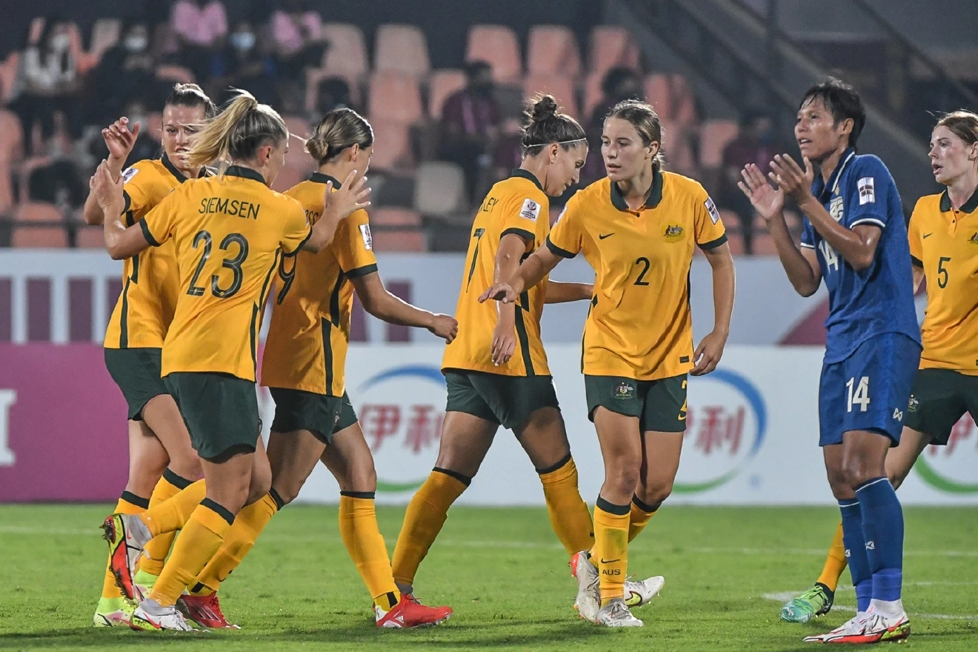 "ชบาแก้ว"พ่ายออสซี่1-2แต่ยังลิ่วน็อกเอาต์เจอญี่ปุ่น