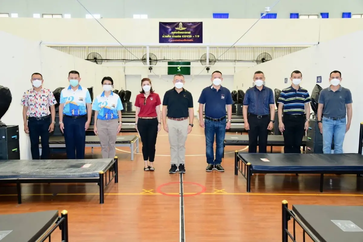ทอ.ตรวจความพร้อม รพ.สนามดอนเมือง เปิดรับผู้ป่วยโควิด 9 ม.ค.นี้