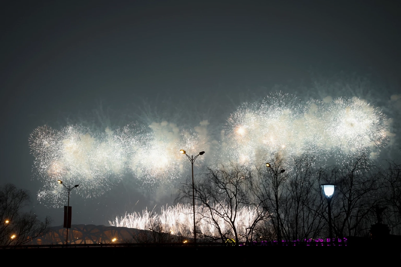 จีนจัดซ้อมพิธีเปิดโอลิมปิกฤดูหนาว 2022