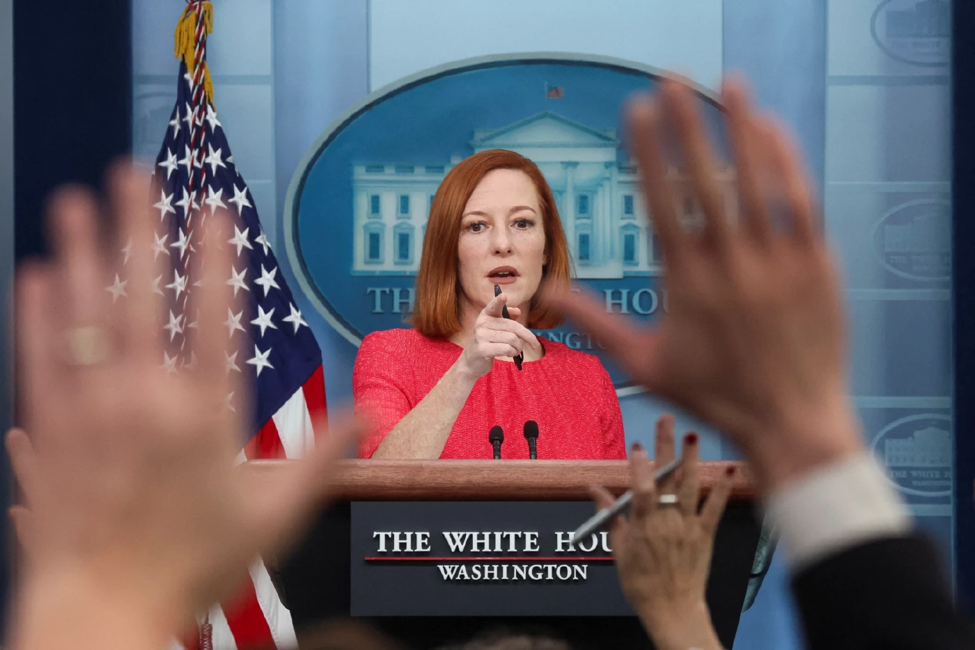 เจน ซากี โฆษกทำเนียบขาว