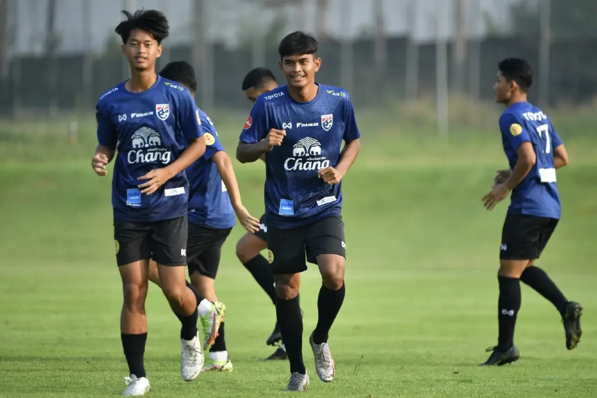 "ช้างศึก U23" ซ้อมก่อนลับแข้งเกษตรศาสตร์