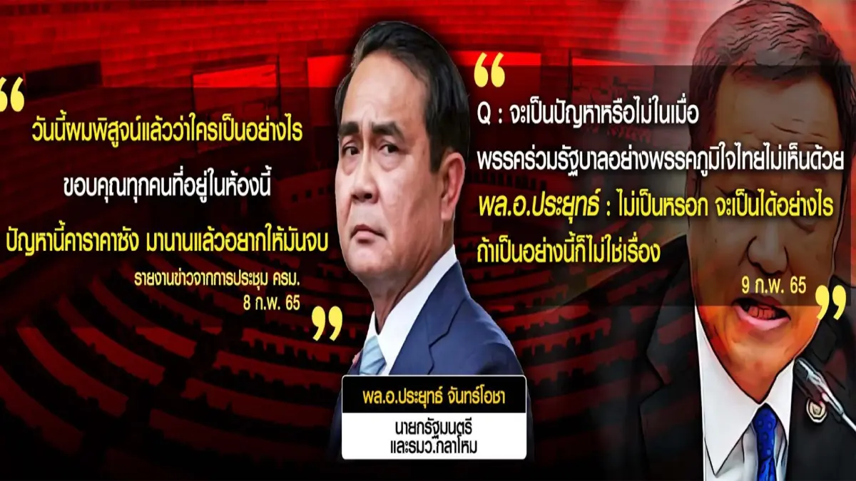 ภูมิใจไทย เดินเกม"รอมชอม-ซ่องสุม"ค้ำยันบิ๊กตู่อยู่ครบเทอม