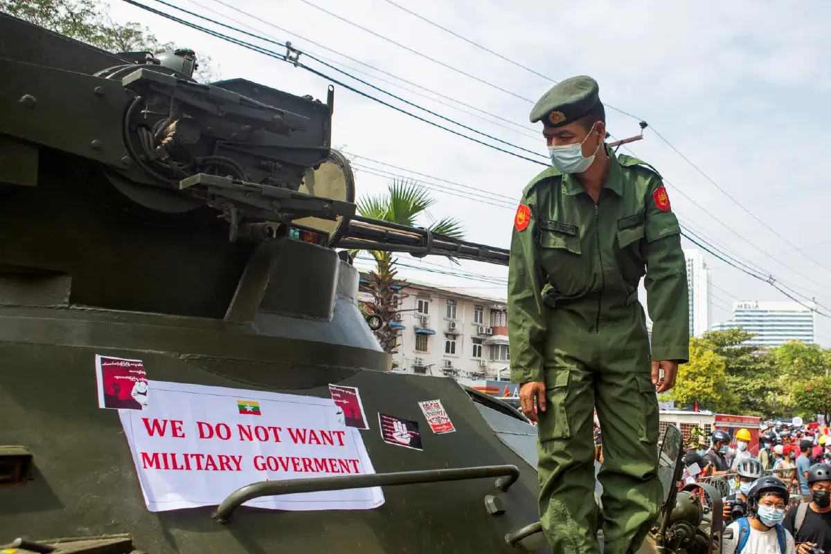 1 กุมภาพันธ์ 2565 ครบรอบ 1 ปี "รัฐประหารเมียนมา"